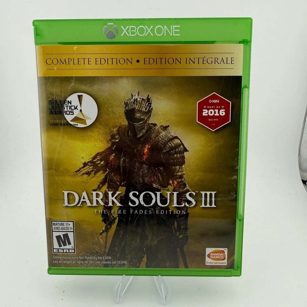 Dark Souls III 3 The Fire Fades Edition Xbox One Complete Edition DLC Included